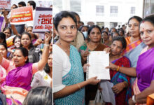 Praja Bhavan Protest: Kavitha Leads Dharna Demanding ₹2500 Aid, Gold and Pension Hike for Women