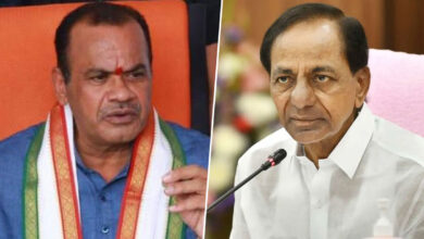 Komatireddy Slams KCR: ‘No Moral Right to Call Himself Father of Telangana’