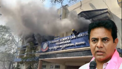 KTR Raises Doubts Over Nampally FSL Fire, Officials Suspect Short Circuit