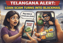 Telangana Alert: Instant Loan Scam Turns into Blackmail, Phone Data Stolen