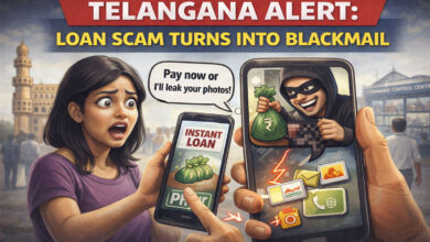 Telangana Alert: Instant Loan Scam Turns into Blackmail, Phone Data Stolen