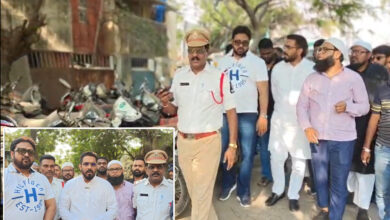 Nampally MLA Majid Hussain Inspects Mosques Ahead of Ramadan, Seeks Parking Relief Near Alamgiri Masjid