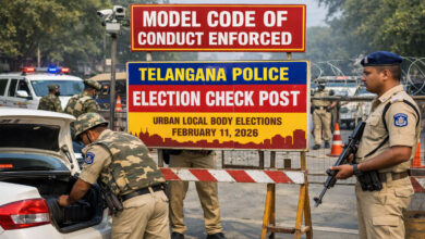 Telangana Urban Local Body Elections on Feb 11: Tight Security, Model Code Enforced, Silent Period Begins