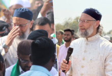 Asaduddin Owaisi Leads Padayatra in Bodhan, Appeals for AIMIM Victory in Municipal Elections