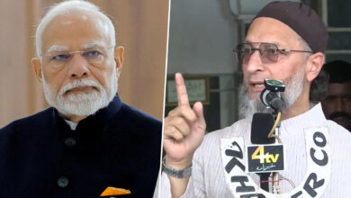 Owaisi Criticizes PM’s Israel Stand, Raises Gaza Civilian Death Concerns at Public Meet