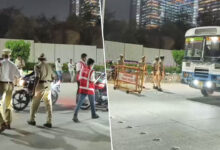 Rayedurgam Police Conduct Special Drive Against Bike and Car Racing Near T-Hub