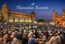 Historic Mecca Masjid Hyderabad Glows with Ramadan Spirituality Under Charminar’s Shadow