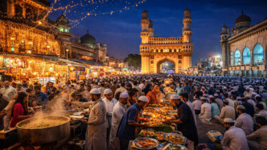 Hyderabad Ramadan Buzz Peaks by 8th Roza as Markets, Mosques, and Iftar Gatherings Come Alive