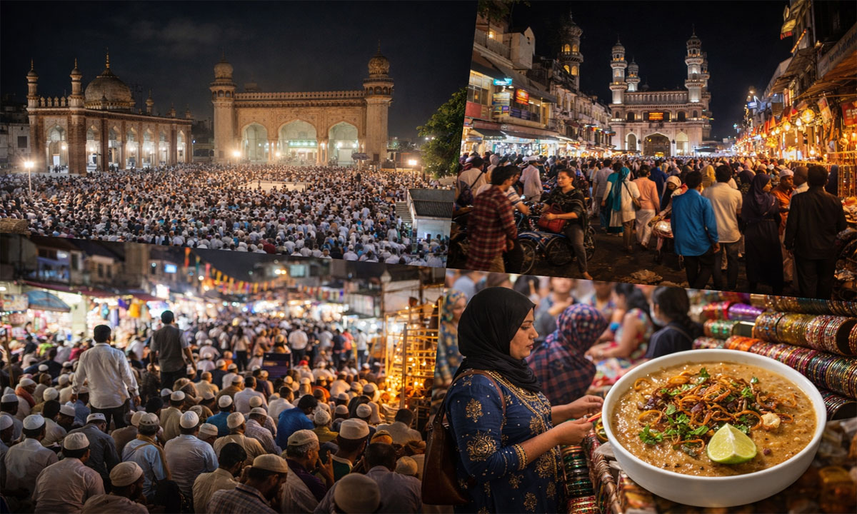 Ramadan in Hyderabad: From Mecca Masjid to Laad Bazaar, A Journey of Faith and Culture