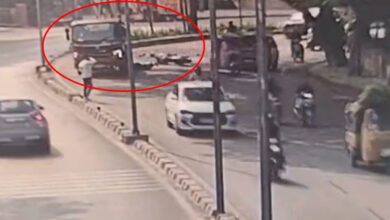 Banjara Hills Road Accident: Two Killed Near Vengal Rao Park After Water Tanker Hits Bike