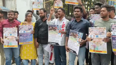 SFI Lays Siege to Inter Board, Demands Action Over Inter Practical Exam Malpractice