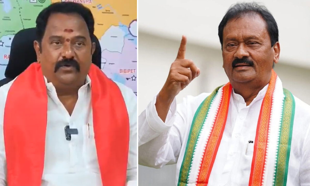 Kamareddy Political Tension: BJP MLA Challenges Congress, Heavy Police Deployment Ahead of Collector Meeting