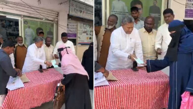 Shadi Mubarak and Kalyana Lakshmi Cheque Distribution at AIMIM Office Hakeempet Worth ₹20.02 Lakh