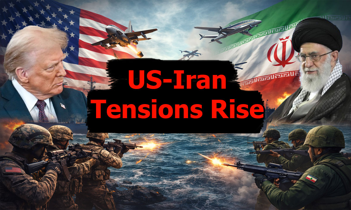 US-Iran Tensions Rise: Military Deployments in Middle East Spark War Concerns