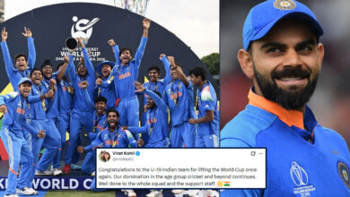 'Our domination in age group cricket and beyond continues': Kohli leads congratulatory messages for U19 WC title win