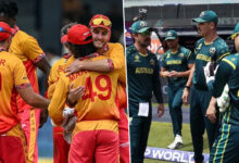 T20 World Cup Shock: Australia Eliminated, Zimbabwe Advance to Super 8s After Washed-Out Match