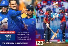T20 WC: Spinners shine as Italy bowl out Nepal for 123