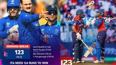 T20 WC: Spinners shine as Italy bowl out Nepal for 123
