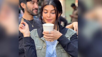 Jacqueline Fernandez satisfies her chaat craving during her trip to Varanasi