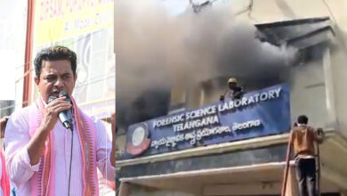 KTR demands judicial inquiry into Forensic Lab fire