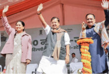 BJP President Nitin Nabin launches 500 DTC e-buses, flays AAP govt for failure