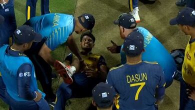 T20 WC: Pathirana suffers suspected hamstring injury during SL vs AUS clash