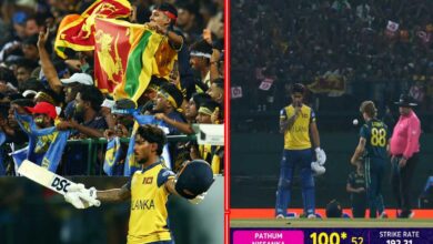 T20 WC: Nissanka's historical century guides Sri Lanka to Super 8s; beat Australia by 8-wicket