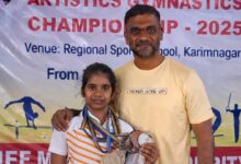 Rising Star Vaishnavi Shines with Four Glorious Medals in Artistic Gymnastics Championship