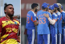 India vs West Indies head-to-head record and last five matches performance