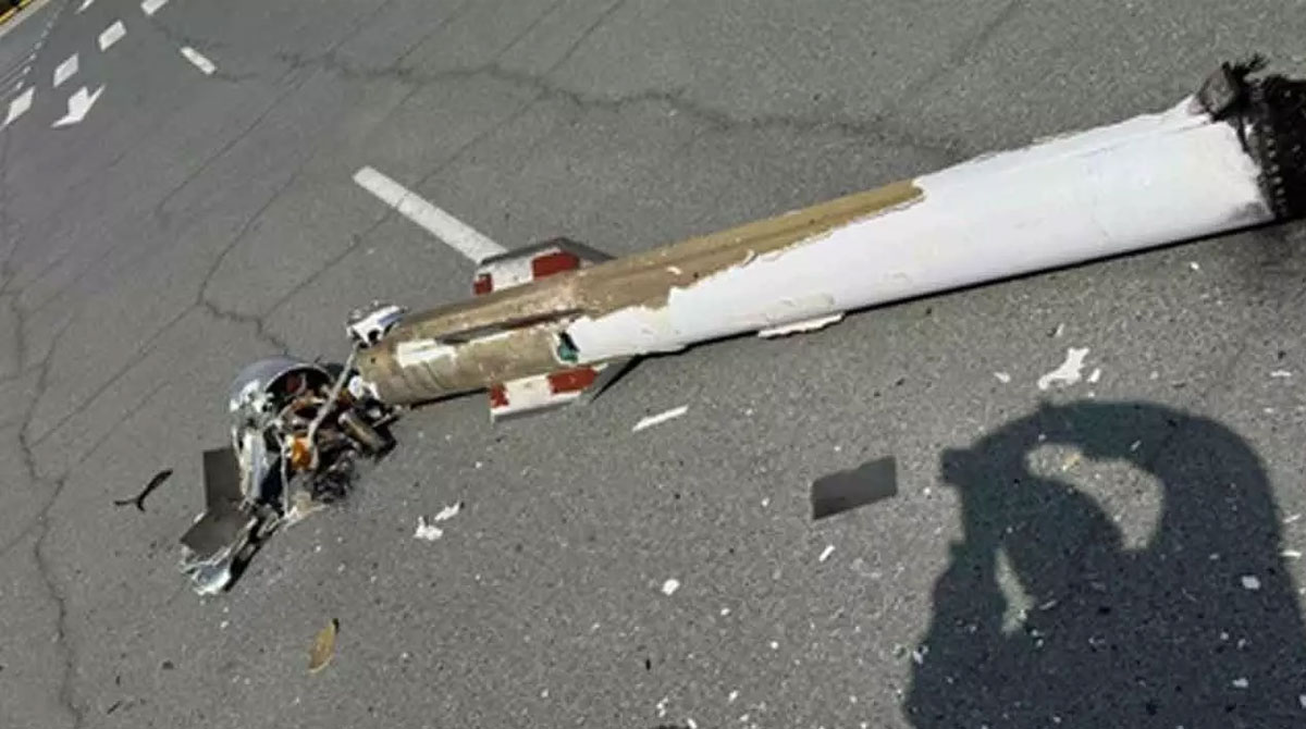 Two injured in Dubai as debris from intercepted drones falls in courtyards