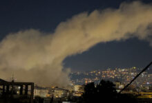 Israel launches forceful airstrikes on Beirut's southern suburbs following Hezbollah's rocket attack