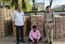 Gujarat Police seize foreign liquor worth over Rs one crore, arrest driver