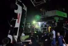 18 bodies retrieved after bus plunges into river in Bangladesh