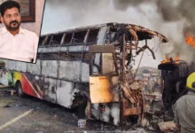 Telangana CM expresses shock over Andhra bus fire tragedy, assures help to victims' families