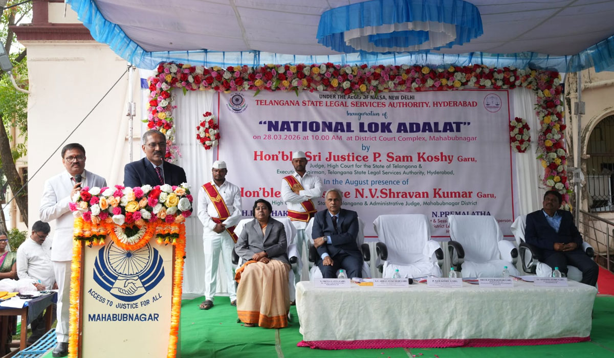 Over 11 Lakh Cases Settled in Telangana During 1st National Lok Adalat