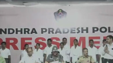 Nine Maoists including top leader surrender before Andhra Pradesh DGP