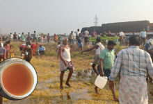 TTD Ghee Tanker Overturns in Andhra Pradesh, 21,000 Liters Taken by Locals
