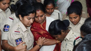 Kavitha continues indefinite fast after police shifts her to Hyderabad