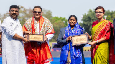 Chief Guest Minorities Welfare Minister Mohammad Azharuddin, Minister Seethakka Grace FIH Women’s Hockey World Cup Qualifiers in Hyderabad