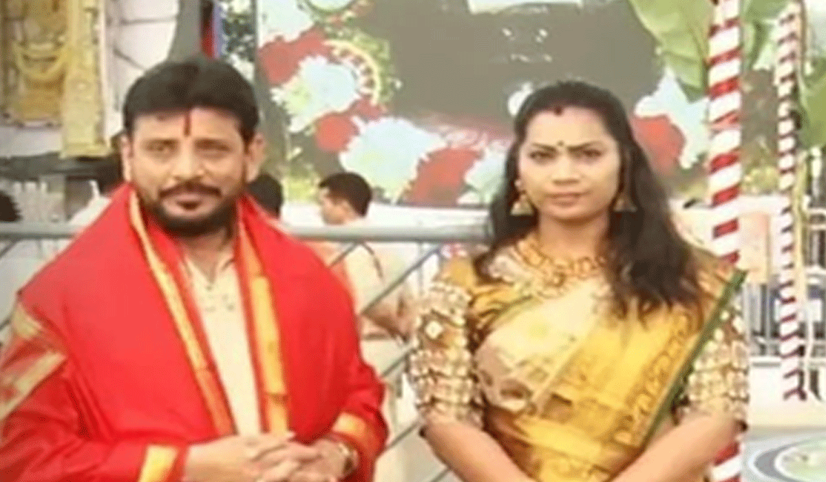 Police complaint against influencer, actress for celebrating birthday at Tirumala