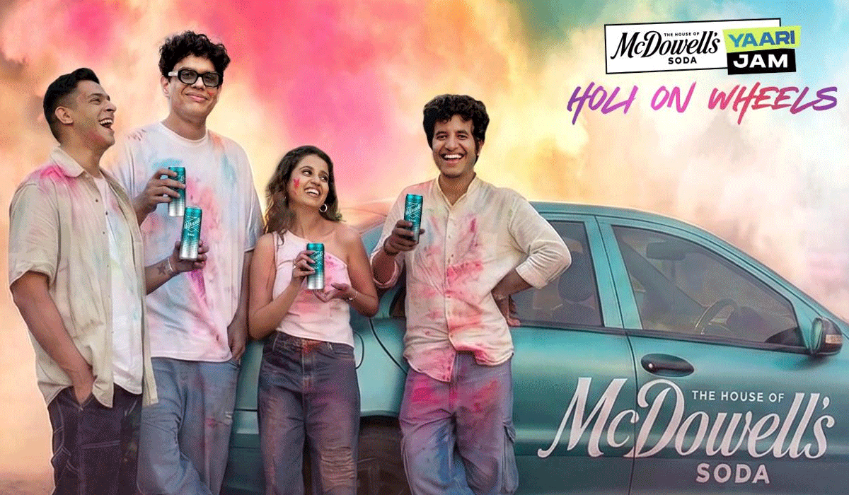 House Of Mcdowell’s Soda’s Yaari Jam: HOLI ON WHEELS transforms the festival into an unforgettable adventure