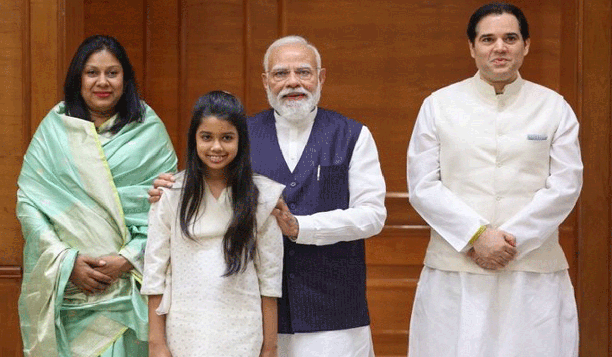 Varun Gandhi meets PM Modi with family, calls him 'true guardian' of nation
