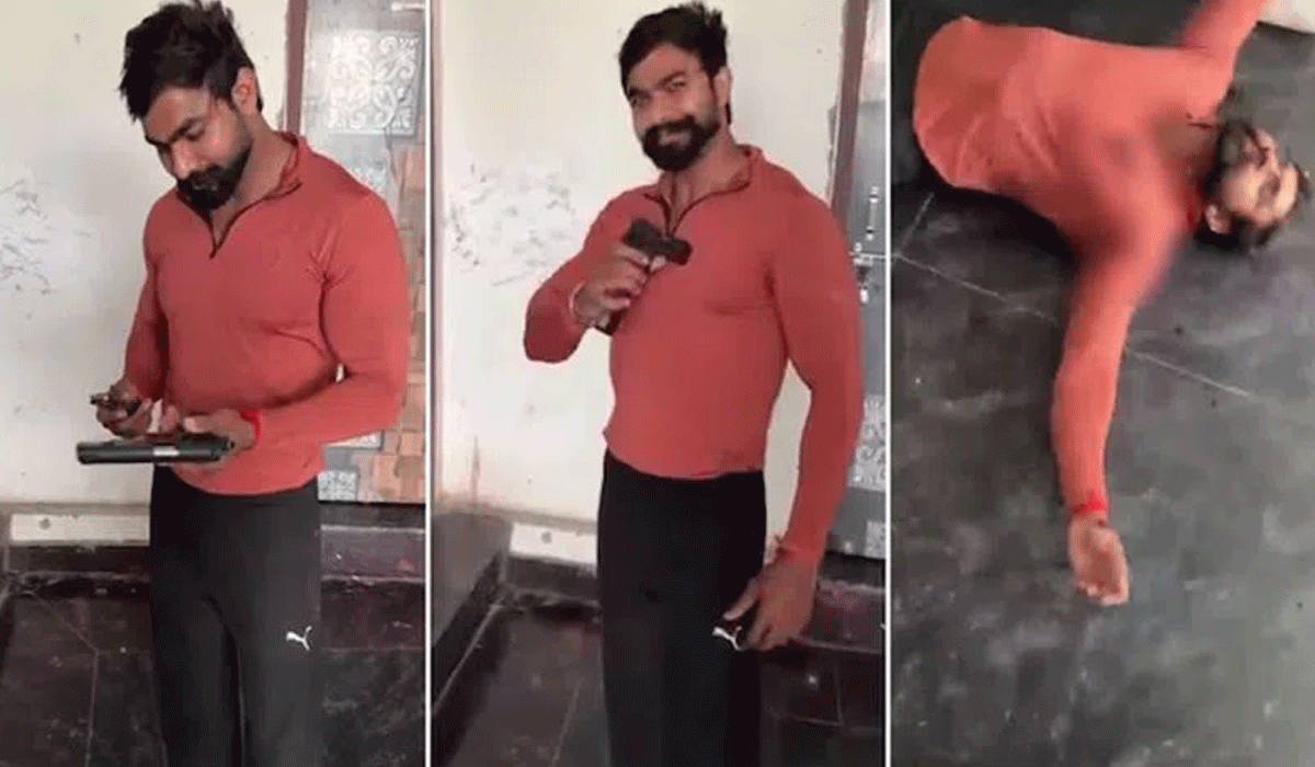 Man shoots himself in Delhi while being filmed by cousin