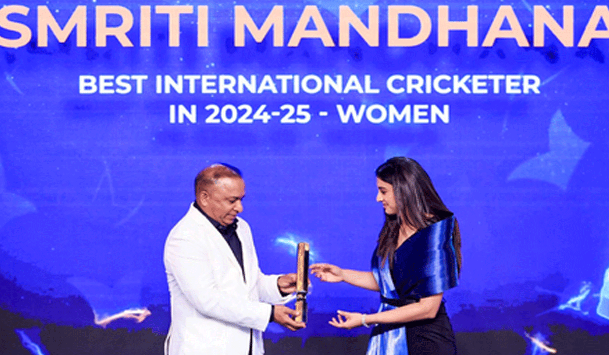 'Great year in terms of doing what I could for the team,’ says Mandhana after 'Best International Cricketer' honour