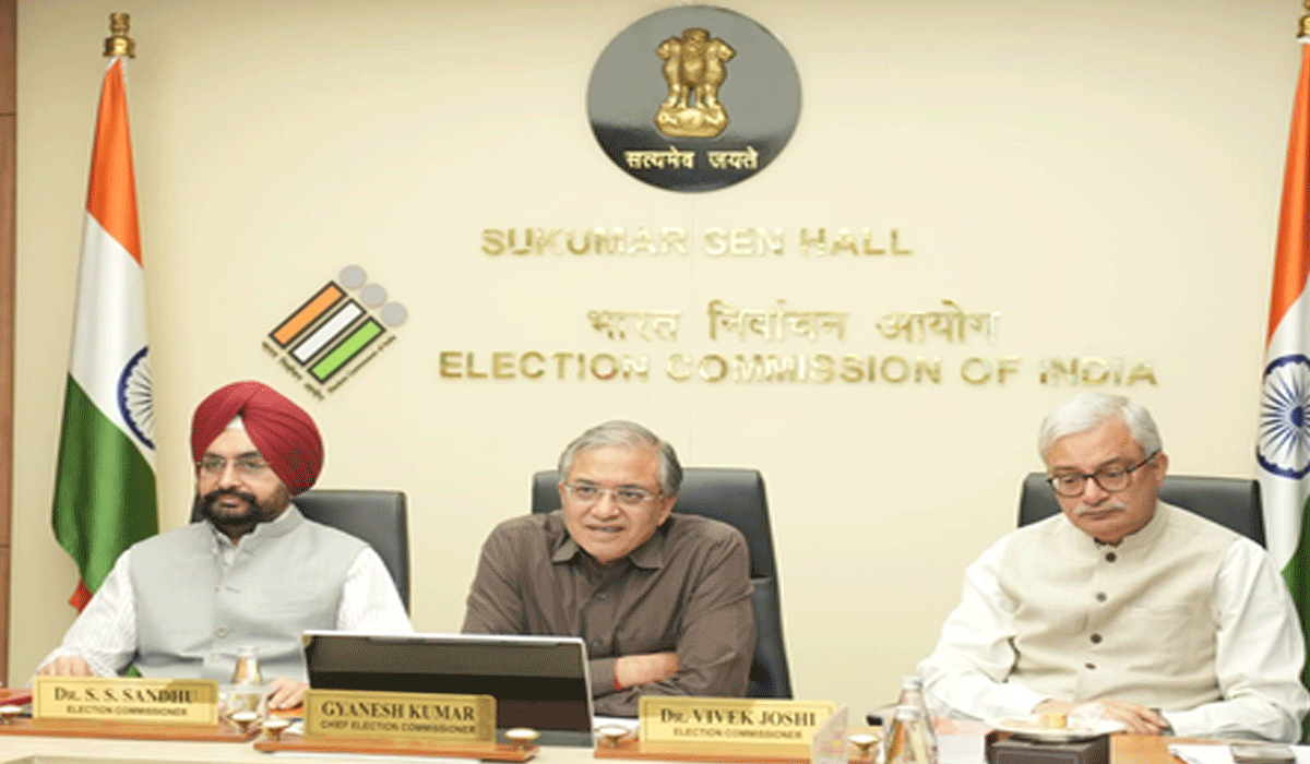 ECI holds high-level coordination meet with poll-bound states to bolster preparedness