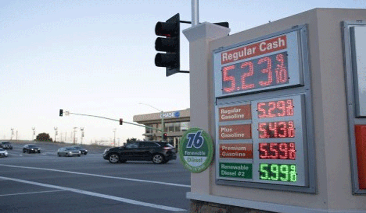 US California diesel prices hit record high