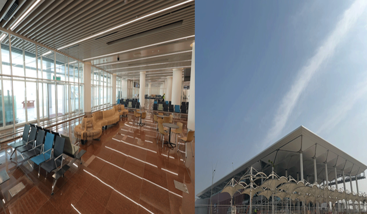 PM Modi shares photos of Noida International Airport ahead of inauguration tomorrow