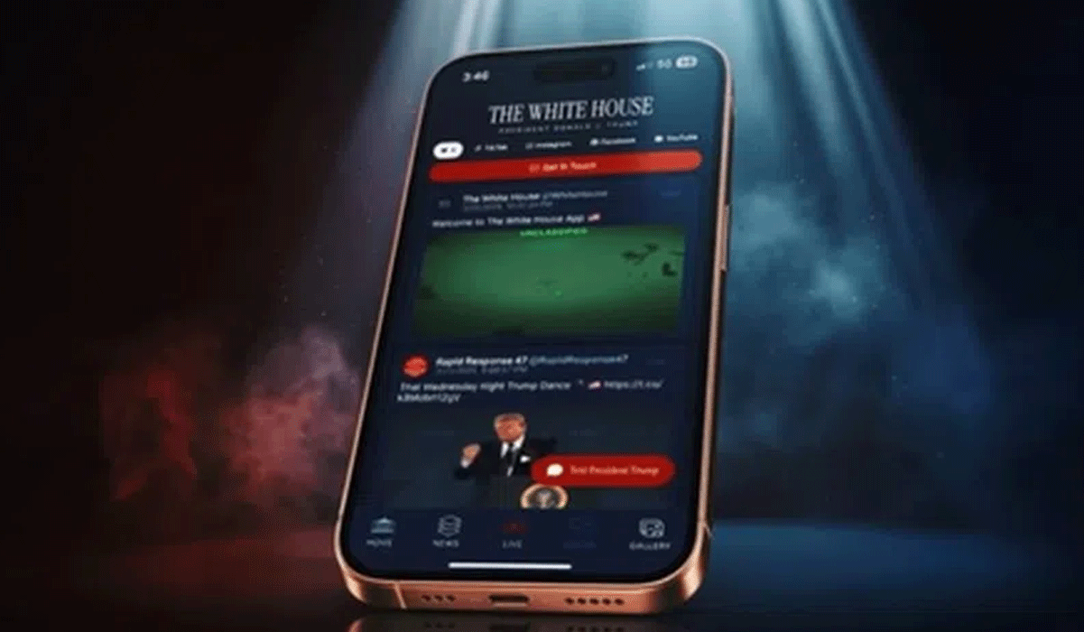 White House app aims to bring Trump closer to public