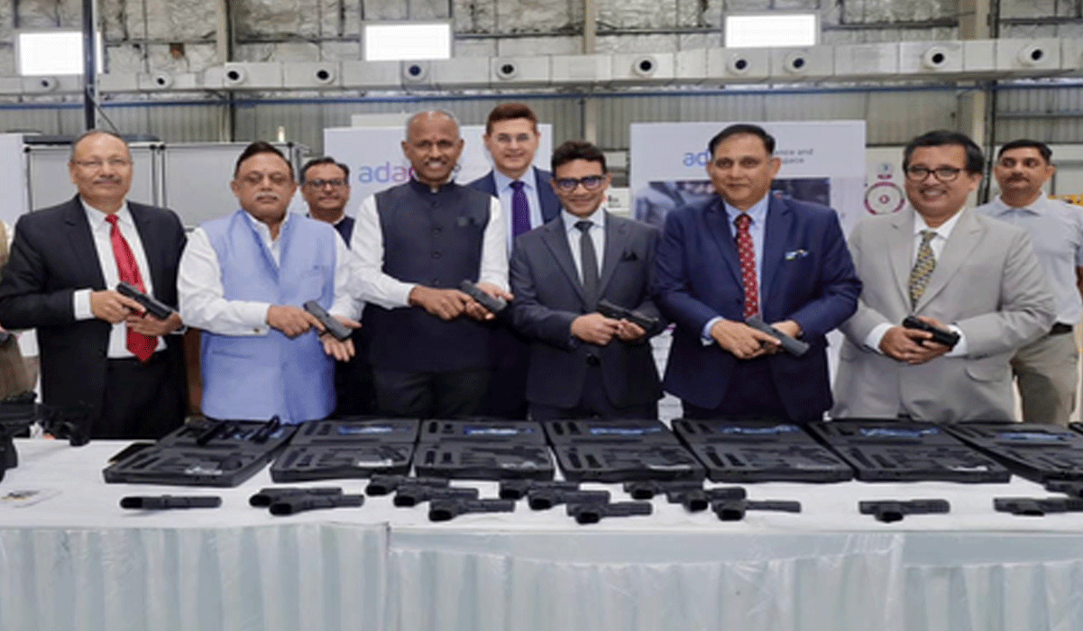Adani Defence delivers 1st ‘Made in India’ LMGs to Army, gears up for close quarter battle weapons