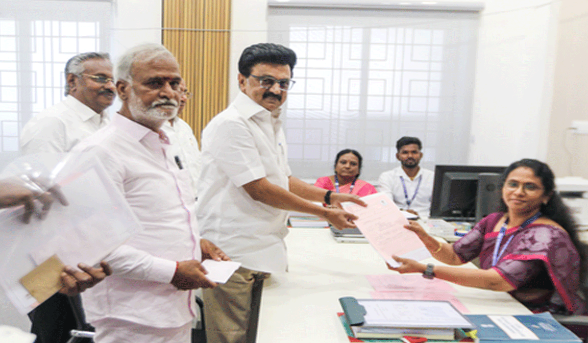 Stalin files nomination from Kolathur, exudes confidence of DMK-led alliance's victory